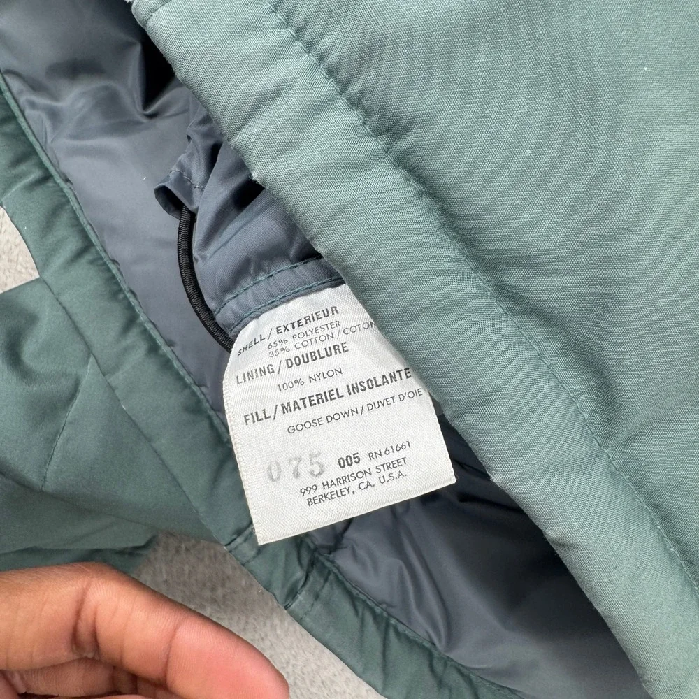 Vintage 70s The North Face Goose Down Puffer Jacket Womens M Blue Gorpcore USA - Picture 5 of 8